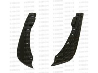 Seibon 09-11 Dodge Challenger Front Bumper Canards (Pair) OEM Style