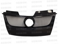 Seibon 06-09 Volkswagen Golf Gti Carbon Fiber Grille (W/Emblem) TB Style