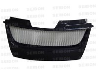 Seibon 06-09 Volkswagen Golf Gti Carbon Fiber Grille (Shaved) TD