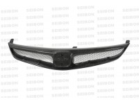 Seibon 06-10 Honda Civic 4Dr Jdm / Acura Csx Carbon Fiber Grille TR Style