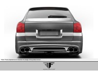 Aero Function 03-06 Porsche Cayenne Carbon Fiber Rear Bumper AF-1 Style