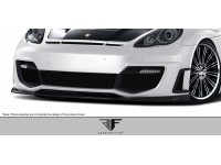 Aero Function 10-13 Porsche Panamera AF-1 Wide Body Carbon Fiber Front Bumper LED Cover