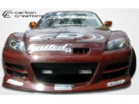 Carbon Creations 04-08 Mazda RX8 Carbon Fiber Front Bumper GT Competition Style