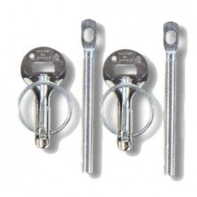 Sparco Universal Hoodpins - Silver