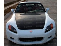 Seibon 00-10 Honda S2000 (Ap1/2)* Carbon Fiber Hood OEM Style